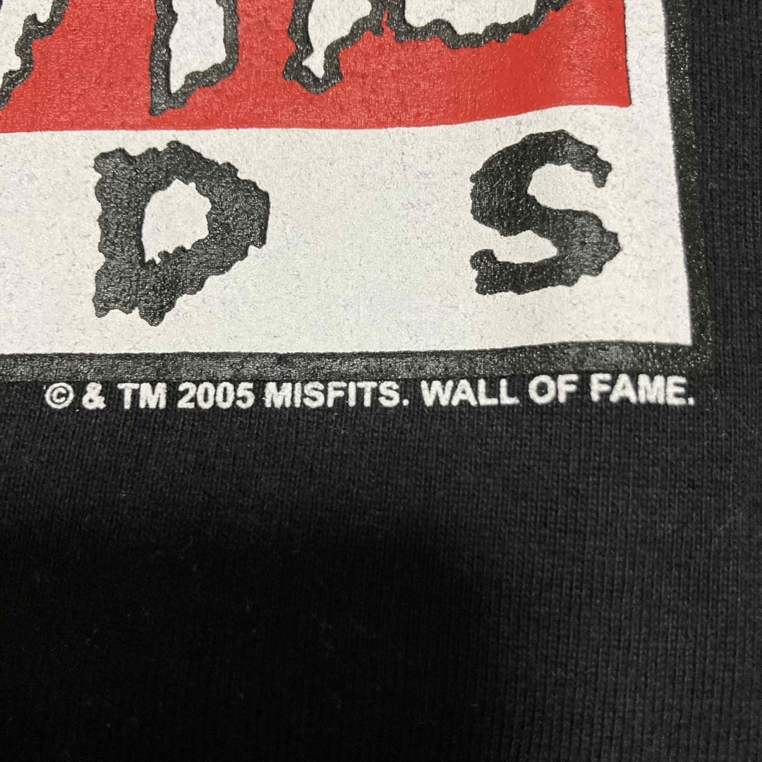 MISFITS(ミスフィッツ)の05s 美品■Misfits ミスフィッツ■ビクターパロ バンT バンドTシャツ メンズのトップス(Tシャツ/カットソー(半袖/袖なし))の商品写真