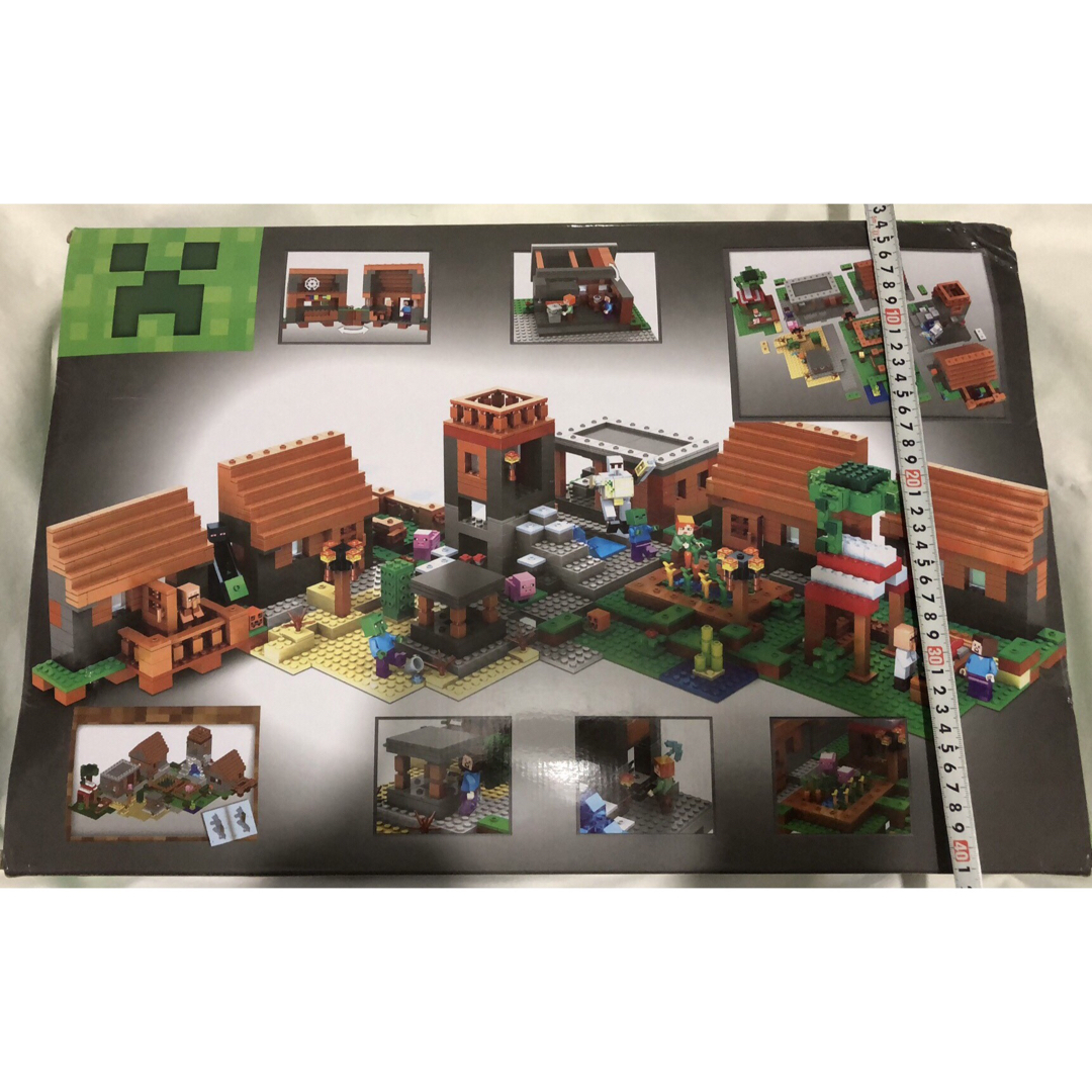 箱無しセール-フルサイズ！レゴ互換-マインク-大きな村-テックニック-フィギュア キッズ/ベビー/マタニティのおもちゃ(積み木/ブロック)の商品写真