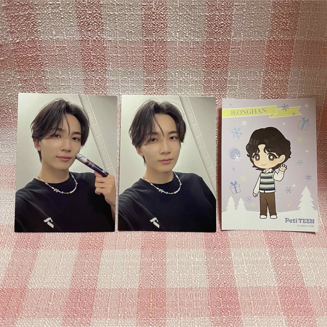 SEVENTEEN(セブンティーン)のSEVENTEEN ジョンハン　スタンプラリー　トレカ PetiTEEN エンタメ/ホビーのタレントグッズ(アイドルグッズ)の商品写真