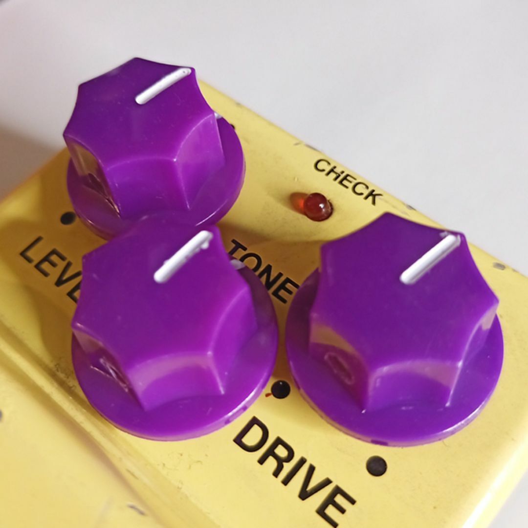 MXR風ノブ　紫　PURPLE 楽器のギター(エフェクター)の商品写真