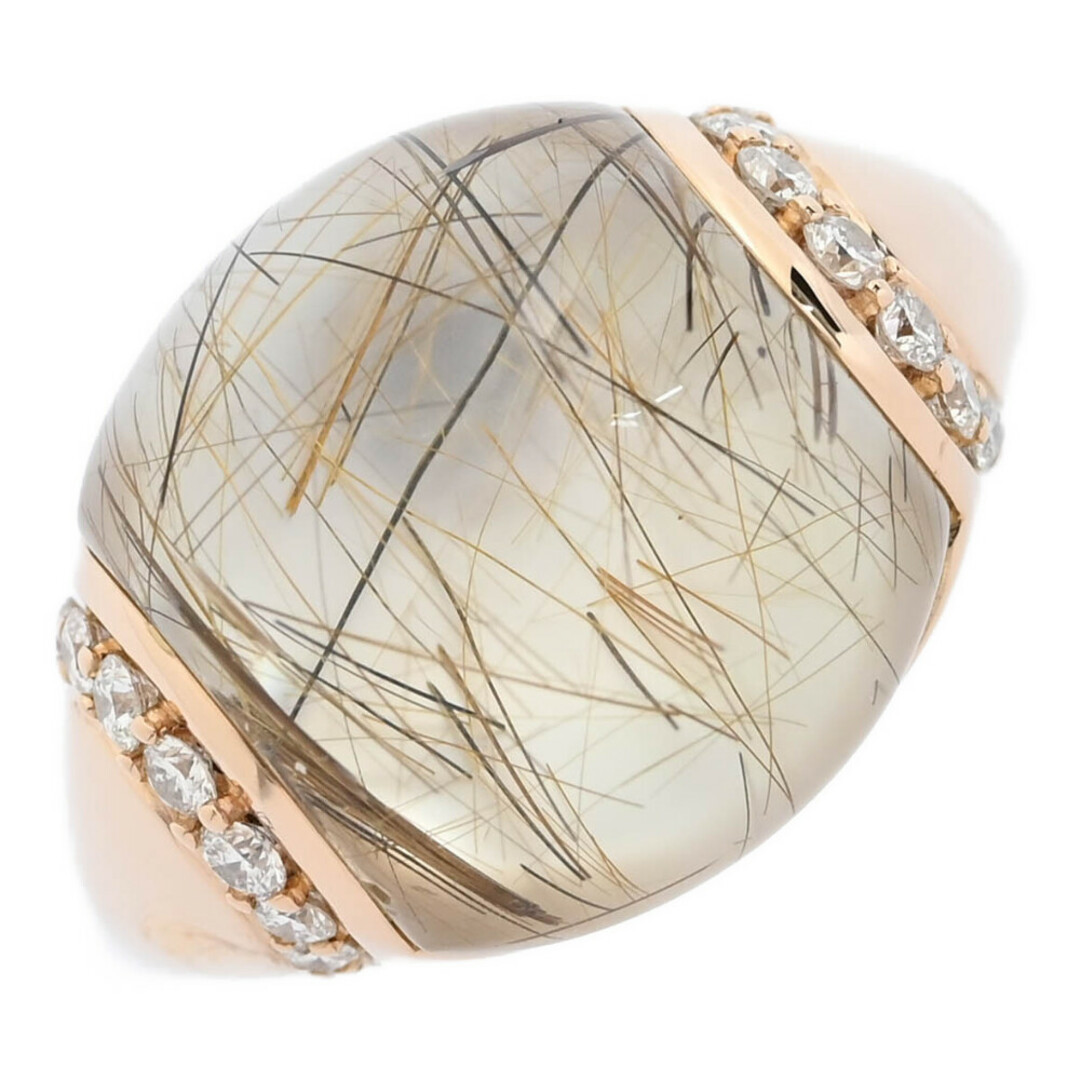 ルチル（針水晶） クォーツ(水晶) リング・指輪 レディースのアクセサリー(リング(指輪))の商品写真