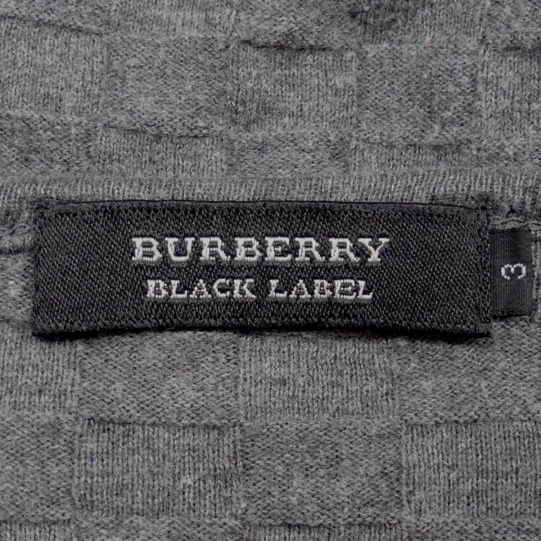 BURBERRY BLACK LABEL(バーバリーブラックレーベル)の廃盤 バーバリーブラックレーベル Tシャツ L ロンTカットソー 刺繍JJ865 メンズのトップス(Tシャツ/カットソー(七分/長袖))の商品写真