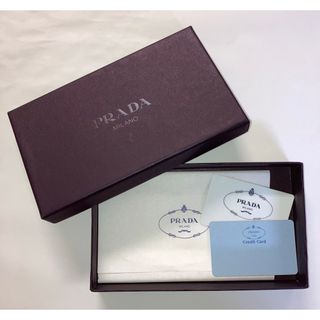 PRADA 空箱  証明書カード(ショップ袋)