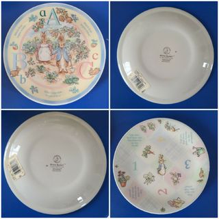 ウェッジウッド(WEDGWOOD)のWedgewood　ウェッジウッド　ピーターラビット　18cmプレート２枚セット(食器)