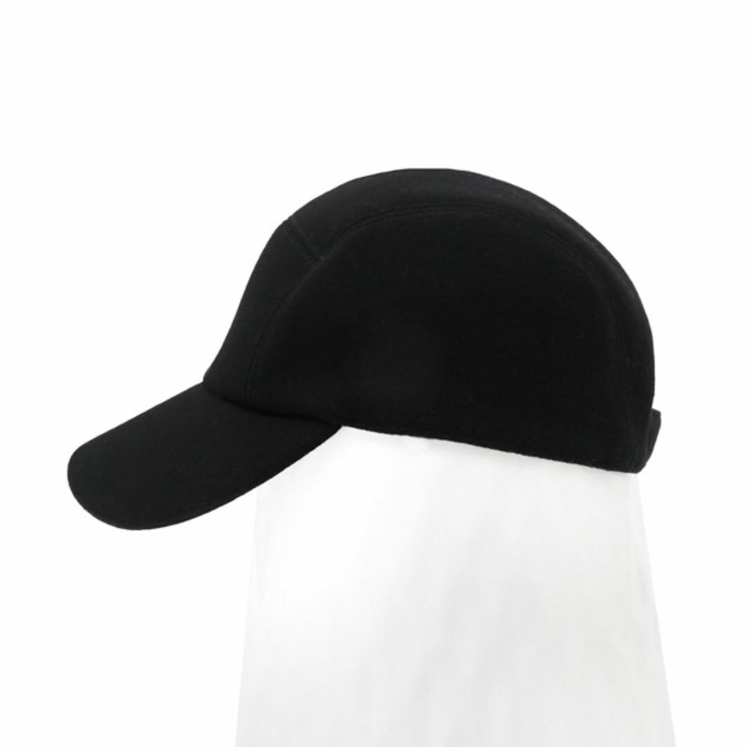 Hermes(エルメス)の美品 エルメス ネバダ シュヴァル オ トレイト ホース レザー パッチ ベースボール キャップ 帽子 46373 メンズの帽子(キャップ)の商品写真