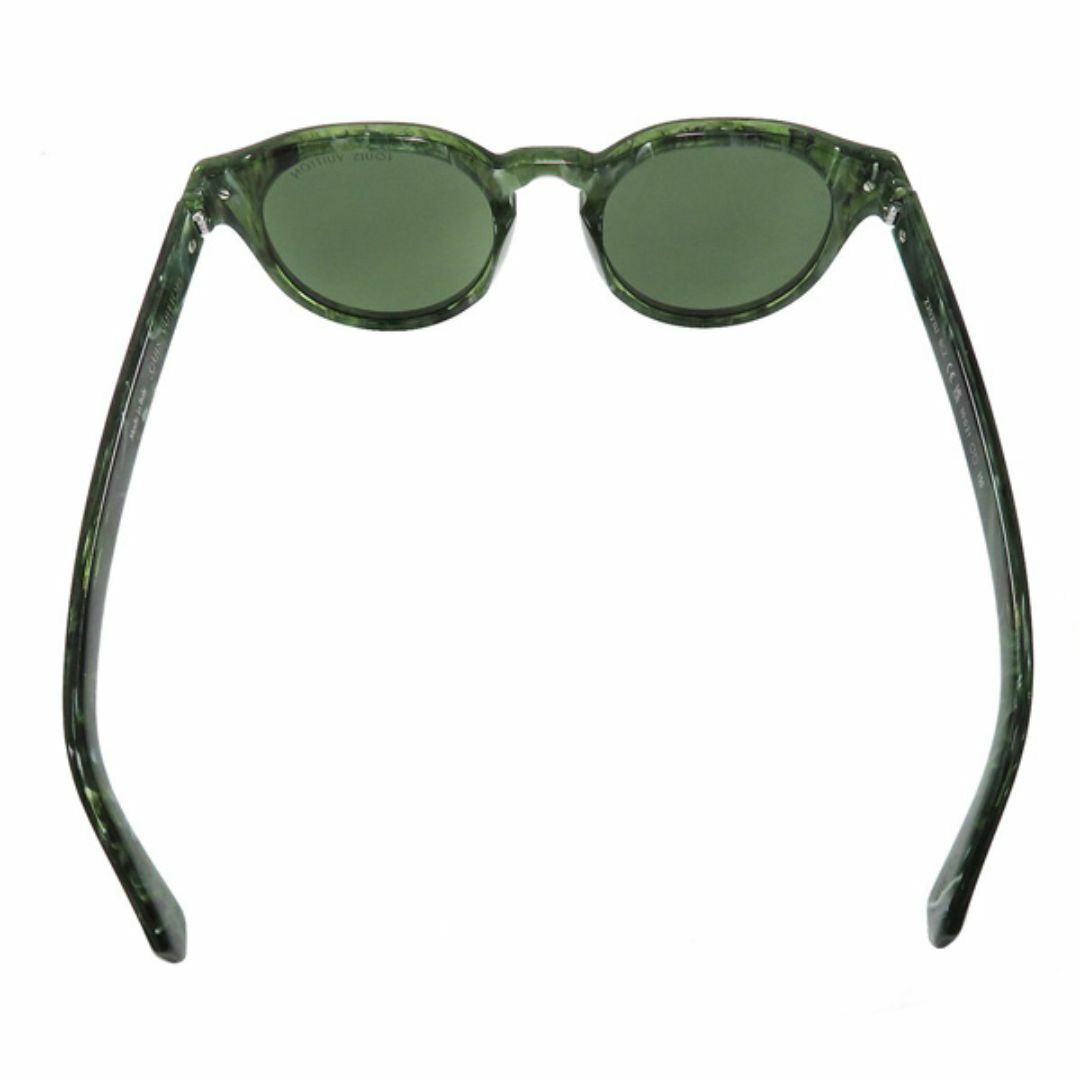 LOUIS VUITTON(ルイヴィトン)の極美品 ルイヴィトン 2023AW Z2023U LV シグネチャー・ラウンド マーブル モチーフ サングラス メガネ アイウェア ケース付き 46408 メンズのファッション小物(サングラス/メガネ)の商品写真