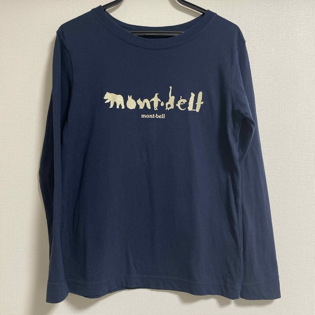 mont bell(モンベル)のご専用　モンベル　140 長袖Tシャツ　ロンＴ キッズ/ベビー/マタニティのキッズ服男の子用(90cm~)(Tシャツ/カットソー)の商品写真