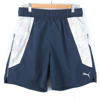 プーマ ショートパンツ ハーフパンツ バックポケット スポーツウエア  メンズ Lサイズ ネイビー PUMA