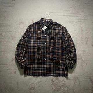 アーカイブ(Archive)の新品 FUVA ANARCHY PRODUCT. シャツ 長袖 チェック(シャツ)