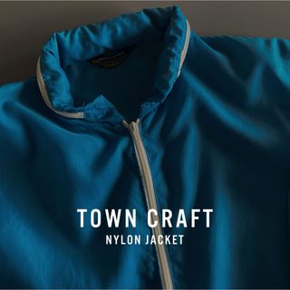 タウンクラフト(TOWNCRAFT)の古着80s towncraft タウンクラフトナイロンジャケット JCPenny(ナイロンジャケット)