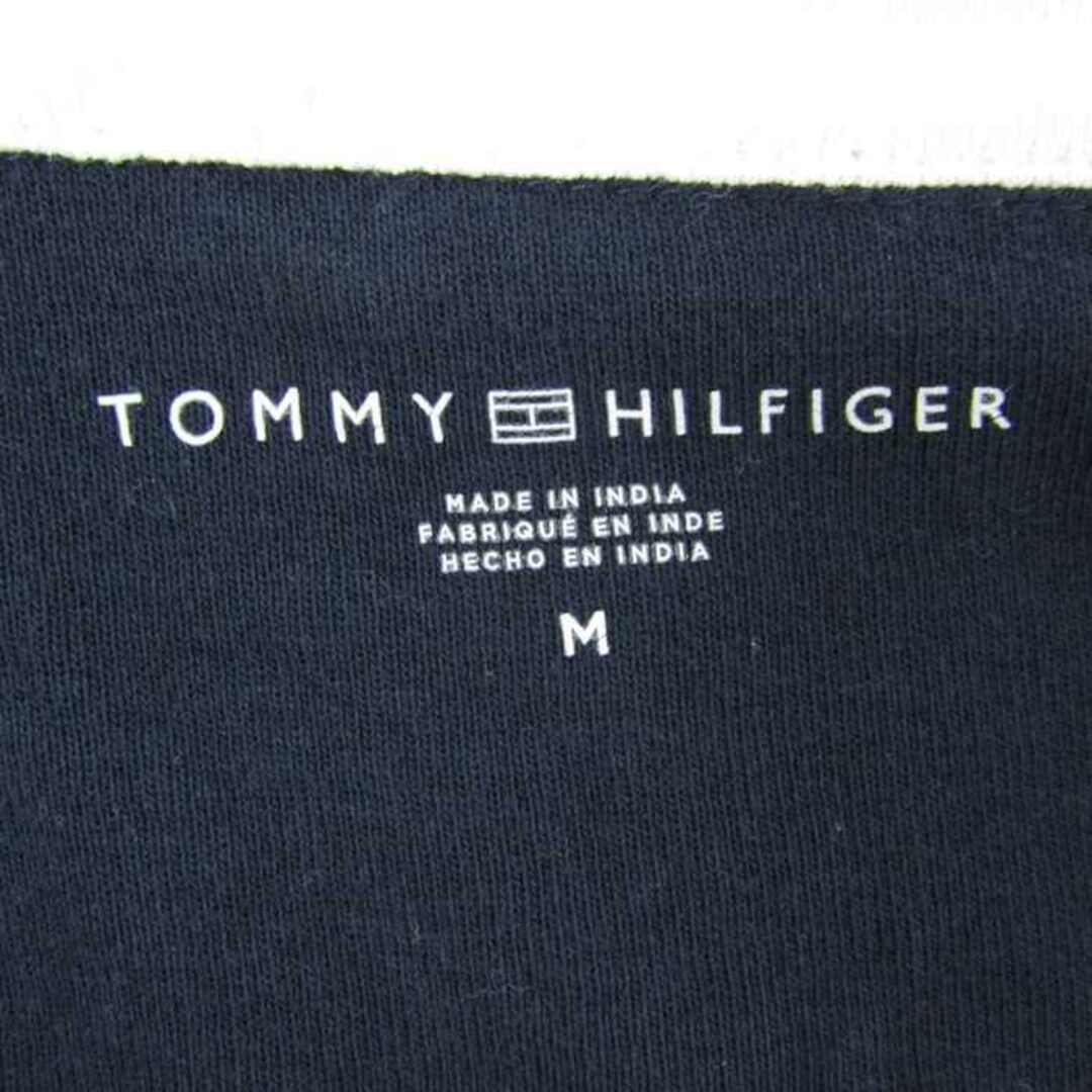 TOMMY HILFIGER(トミーヒルフィガー)のトミーヒルフィガー ポロシャツ トップス カットソー ゴルフウエア レディース Mサイズ ネイビー TOMMY HILFIGER レディースのトップス(ポロシャツ)の商品写真