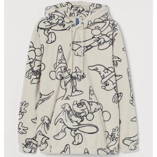 エイチアンドエム(H&M)のH&M FANTASIA フリース フーデットトップス(パーカー)