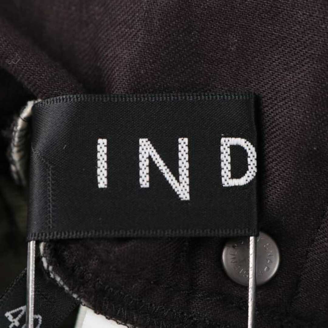 INDIVI(インディヴィ)のインディヴィ パンツ　スキニー レギンス 迷彩柄 ワールド レディース 40サイズ グリーン ブラック INDIVI レディースのパンツ(その他)の商品写真