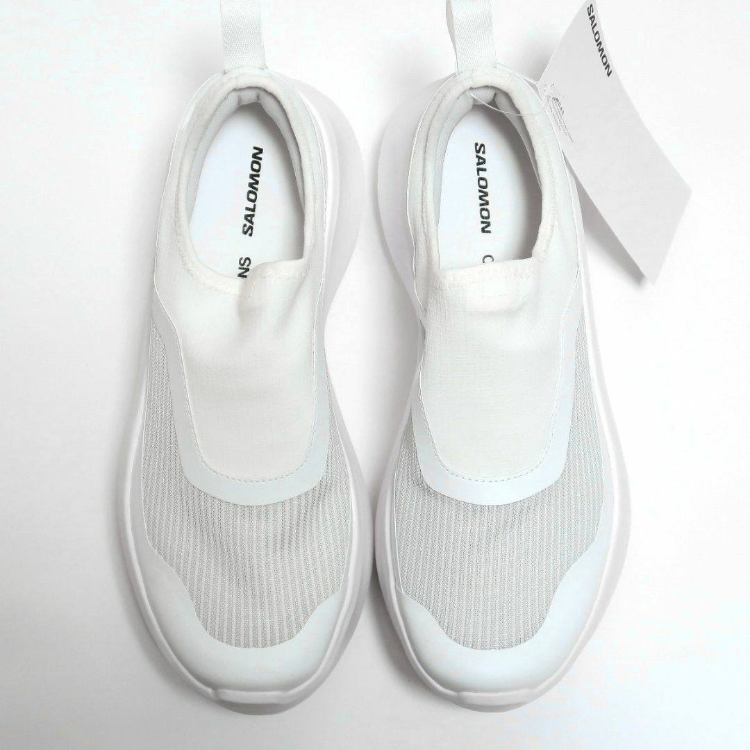 COMME des GARCONS(コムデギャルソン)の24.5 新品 コムデギャルソン サロモン スリッポン 厚底 スニーカー 白 レディースの靴/シューズ(スニーカー)の商品写真