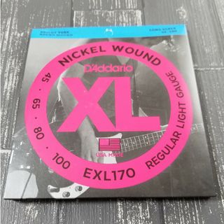 新品　D'Addario ダダリオ ベース弦 ニッケル EXL170(弦)