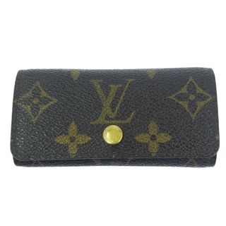 ルイヴィトン(LOUIS VUITTON)のルイヴィトン モノグラム ミュルティクレ4 4連 キーケース(キーケース)