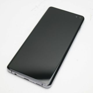 ギャラクシー(Galaxy)のSCV42 Galaxy S10＋ プリズムブラック  SIMロック解除済み M222(スマートフォン本体)