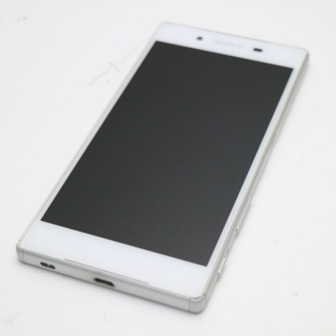SONY(ソニー)のau SOV32 Xperia Z5 ホワイト  M222 スマホ/家電/カメラのスマートフォン/携帯電話(スマートフォン本体)の商品写真