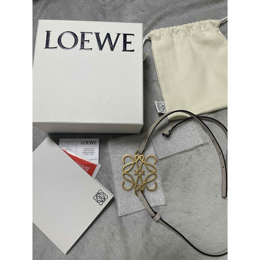 LOEWE(ロエベ)のロエベ　アナグラムベルト　クラシックカーフ レディースのファッション小物(ベルト)の商品写真