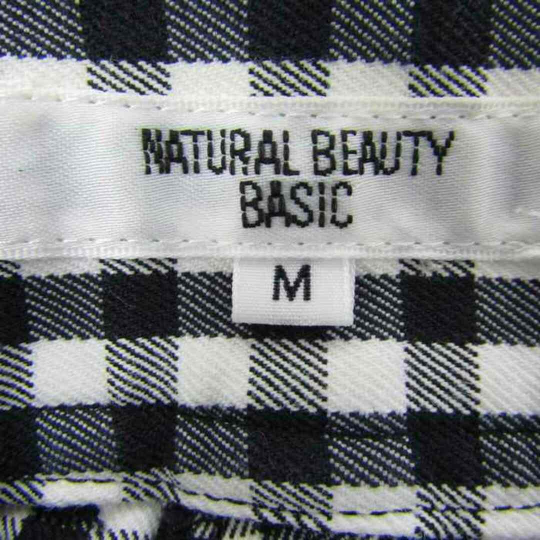 NATURAL BEAUTY BASIC(ナチュラルビューティーベーシック)のナチュラルビューティーベーシック パンツ テーパード クロップド レディース Mサイズ ホワイト ネイビー NATURAL BEAUTY BASIC レディースのパンツ(その他)の商品写真