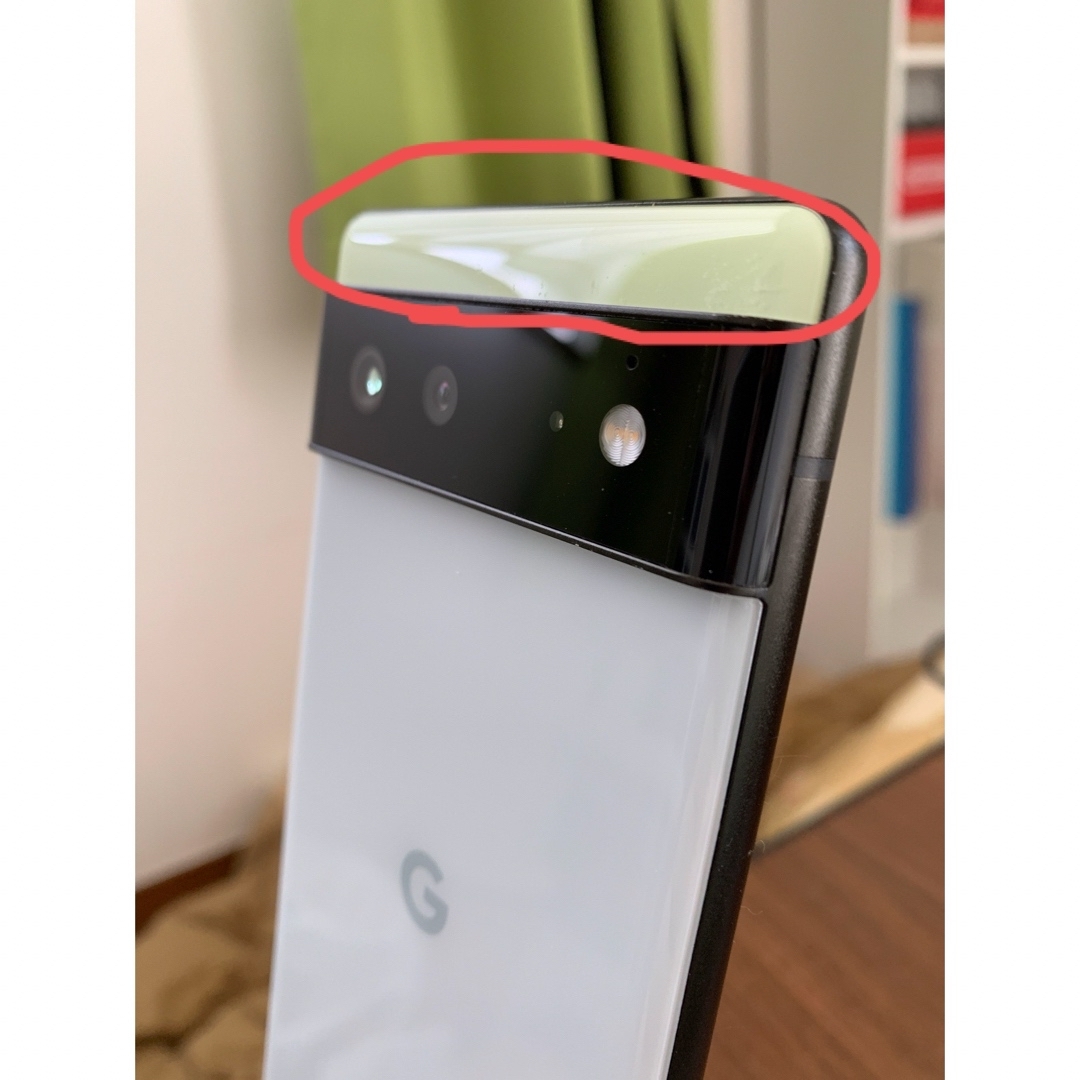 Google Pixel(グーグルピクセル)のGoogle Pixel 6 128GB Sorta Seafoam au スマホ/家電/カメラのスマートフォン/携帯電話(スマートフォン本体)の商品写真