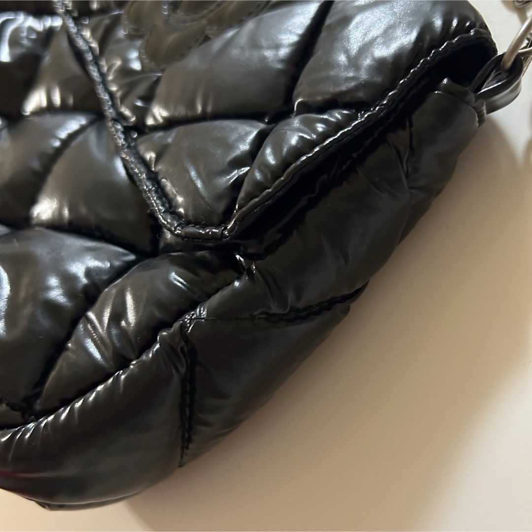 MARY QUANT(マリークワント)のMARY QUANT マリークワント ショルダーバッグ ブラック キルティング レディースのバッグ(ショルダーバッグ)の商品写真