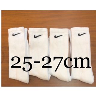 ナイキ(NIKE)のナイキ　ソックス　ホワイト　25-27cm ４足(ソックス)