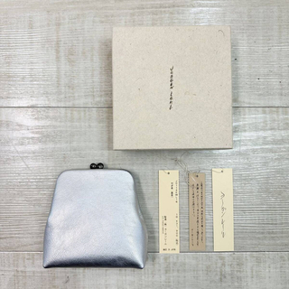 ヨーガンレール(Jurgen Lehl)の新品 ヨーガンレール やぎ革 がま口 財布 小物入れ ミニポーチ 日本製(財布)