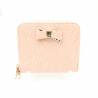 フルラ(Furla)の美品 FURLA フルラ 二つ折り財布 ラウンドファスナー リボン サイフ レディース AM5576C (財布)