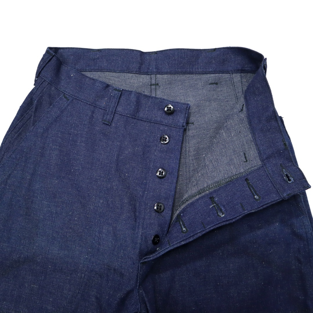 MILITARY - デッド 40s US NAVY USN デニム トラウザーズ MILITARY - デッド 40s US NAVY USN デニム トラウザーズ