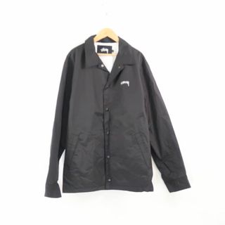 ステューシー(STUSSY)の美品 STUSSY ステューシー コーチジャケット L ナイロン クラシック メンズ AN729 (ダッフルコート)