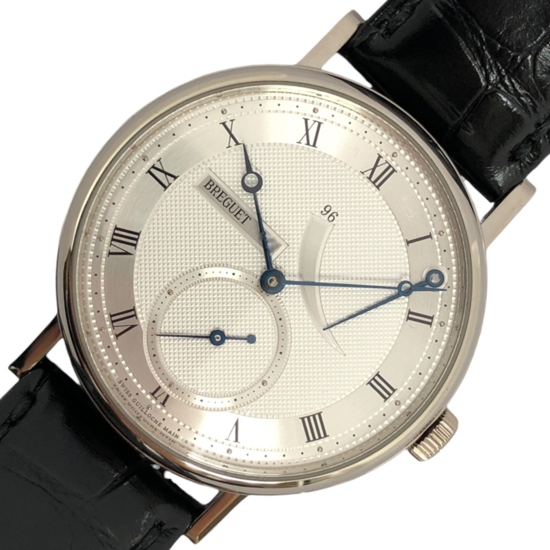 Breguet(ブレゲ)の　ブレゲ Breguet クラシック 5277 5277BB/12/9V6 ホワイト K18WG/革ベルト 手巻き メンズ 腕時計 メンズの時計(その他)の商品写真