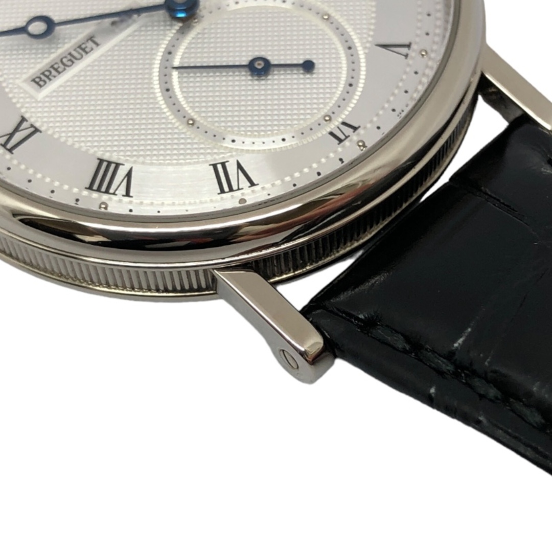 Breguet(ブレゲ)の　ブレゲ Breguet クラシック 5277 5277BB/12/9V6 ホワイト K18WG/革ベルト 手巻き メンズ 腕時計 メンズの時計(その他)の商品写真
