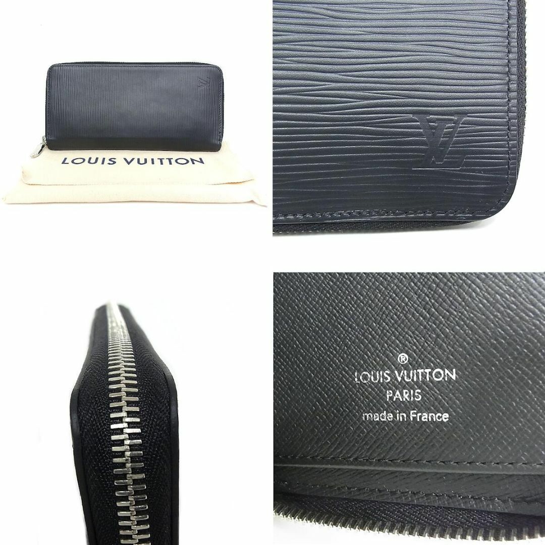 LOUIS VUITTON(ルイヴィトン)のルイヴィトン LOUIS VUITTON　エピ M60965　ジッピーウォレット ヴェルティカル ラウンドファスナー　長財布　ブラック　ノワール レディースのファッション小物(財布)の商品写真