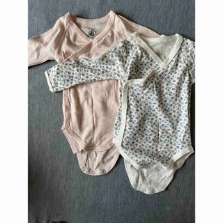 プチバトー(PETIT BATEAU)のプチバトーボディースーツ肌着(肌着/下着)