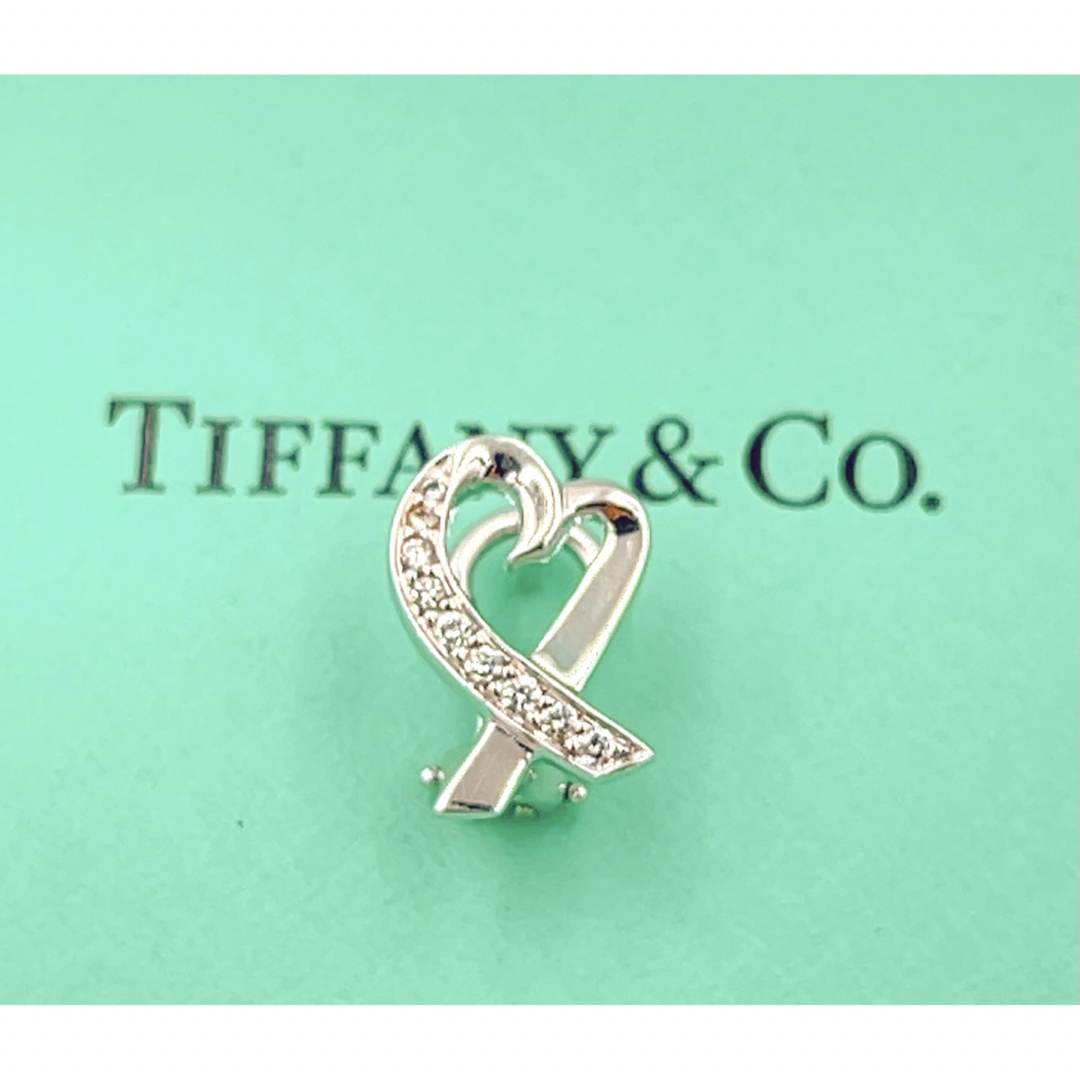 Tiffany & Co.(ティファニー)の値引き不可美品TIFFANY&Co.ティファニーピアス　K18 WG 右耳のみ レディースのアクセサリー(ピアス)の商品写真