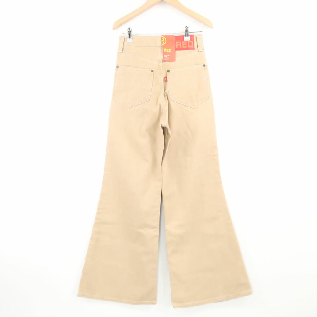 Levi's(リーバイス)の未使用 LEVIS リーバイス RED レッド ハイルーズフレアパンツ W24/61 ブーツカット デニム レディース AT213A79  レディースのパンツ(ショートパンツ)の商品写真