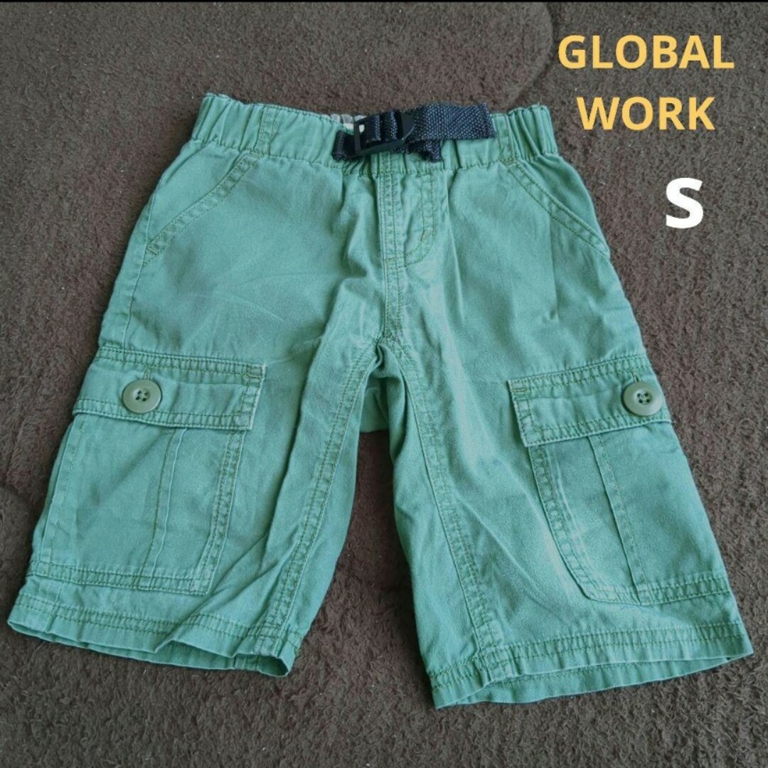 GLOBAL WORK(グローバルワーク)の男の子　半ズボン　ハーフパンツ　短パン　90　グローバルワーク キッズ/ベビー/マタニティのキッズ服男の子用(90cm~)(パンツ/スパッツ)の商品写真