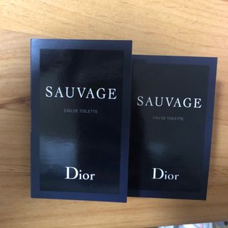 ディオール(Dior)の2個★ ディオール【ソヴァージュ】オードトワレ EDT 1ml 香水Dior(ユニセックス)