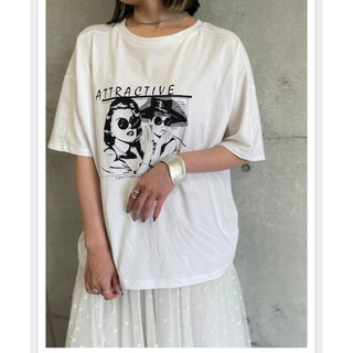 【最終価格】ROSIEE おしゃれイラストTシャツ(Tシャツ(半袖/袖なし))