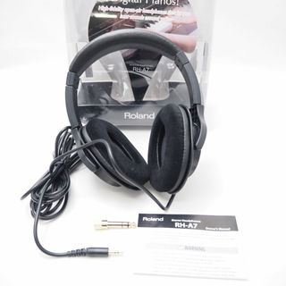 ローランド(Roland)の美品 Roland ローランド MONITOR HEADPHONES RH-A7 オープンエアー ヘッドホン 電子楽器 HY915 (ヘッドフォン/イヤフォン)