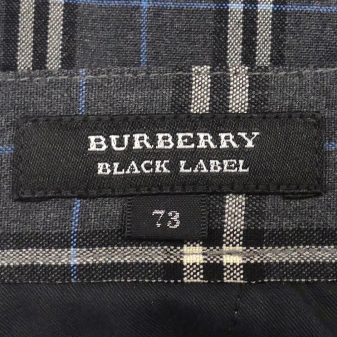BURBERRY BLACK LABEL(バーバリーブラックレーベル)の廃盤 バーバリーブラックレーベル ハーフパンツ ノバチェック グレーTY3103 メンズのパンツ(ショートパンツ)の商品写真