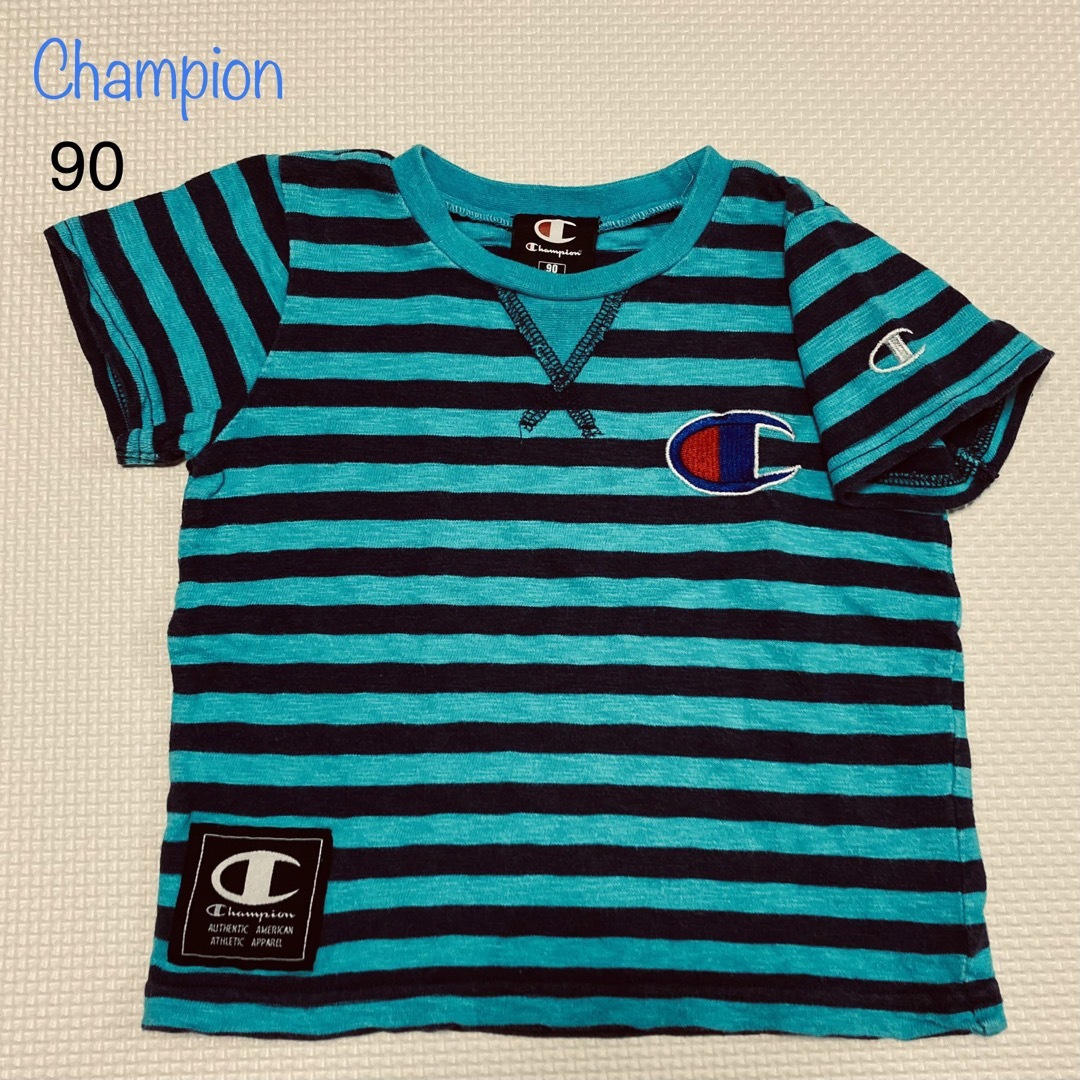 Champion(チャンピオン)のChampion チャンピオン 半袖 Tシャツ 90センチ キッズ/ベビー/マタニティのキッズ服男の子用(90cm~)(Tシャツ/カットソー)の商品写真