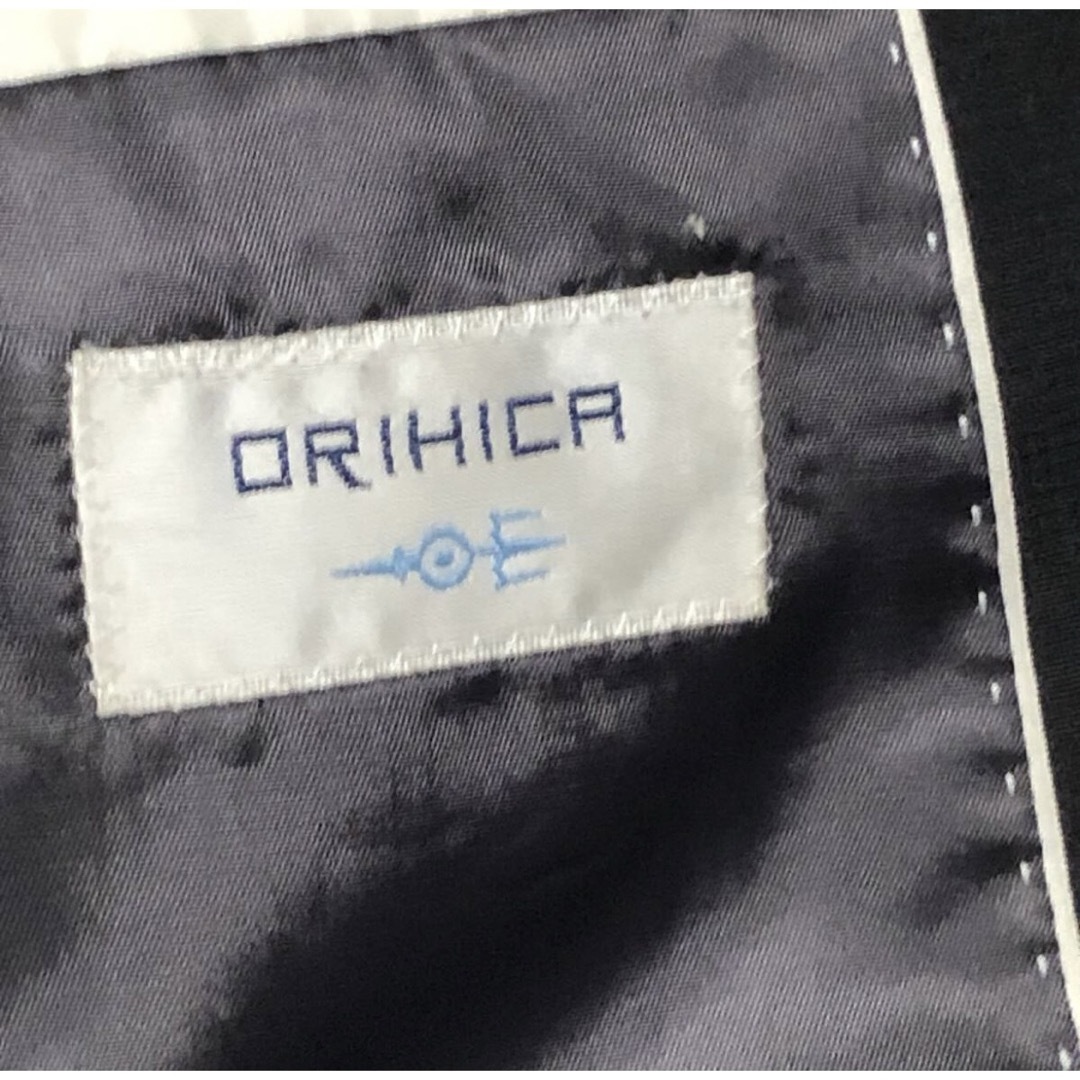 ORIHICA(オリヒカ)のORIHICA テーラードジャケット 背抜き 2B チャコールグレー Mサイズ メンズのジャケット/アウター(テーラードジャケット)の商品写真