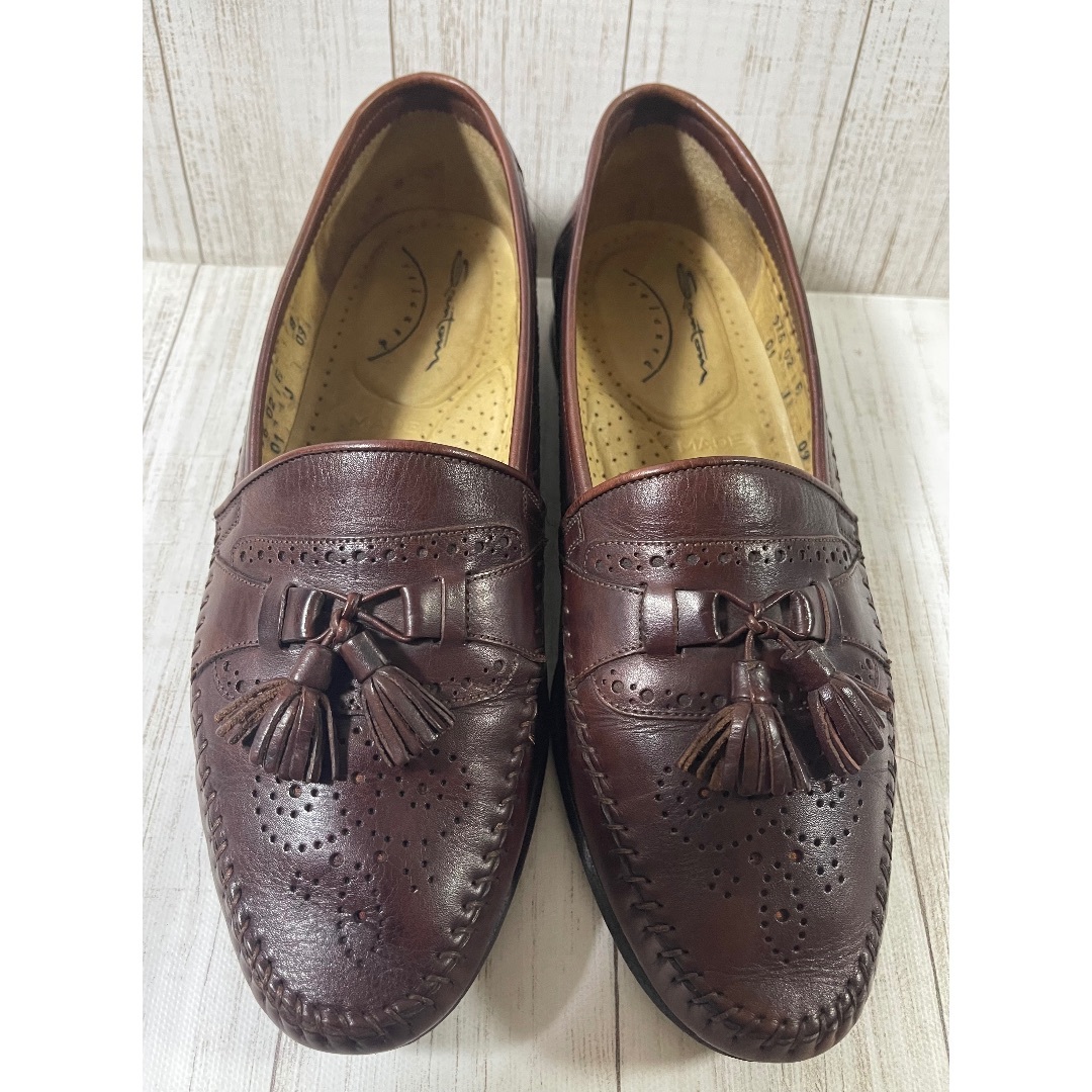 楽天市場】【半額以下】 サントーニ Santoni タッセルローファー