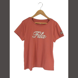 フィラ(FILA)のフィラ FILA Tシャツ  クルーネック  国内正規  ブラウン M (ウエア)