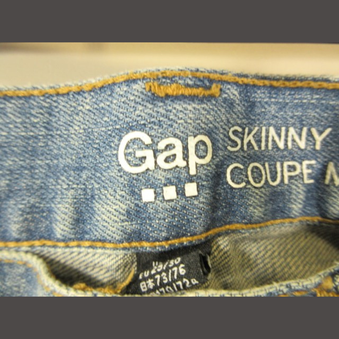 GAP(ギャップ)のギャップ GAP デニム ストレート ダメージ加工 インディゴ  73 メンズのパンツ(デニム/ジーンズ)の商品写真