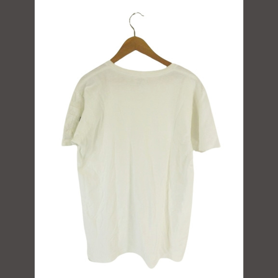 alpha(アルファ)のアルファ ALPHA Tシャツ 胸ポケット クルーネック  白 M メンズのトップス(Tシャツ/カットソー(半袖/袖なし))の商品写真