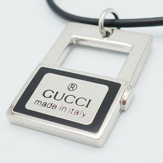 グッチ(Gucci)の正規品 グッチ Gucci チョーカー ネックレス スクエア Square ロゴ(ネックレス)