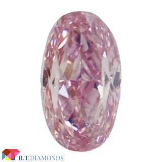 FANCY INTENSE PURPLISH PINK 0.147ct OV(その他)